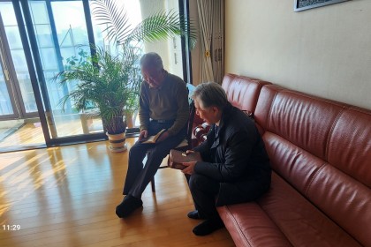 김용안원로장로님 심방